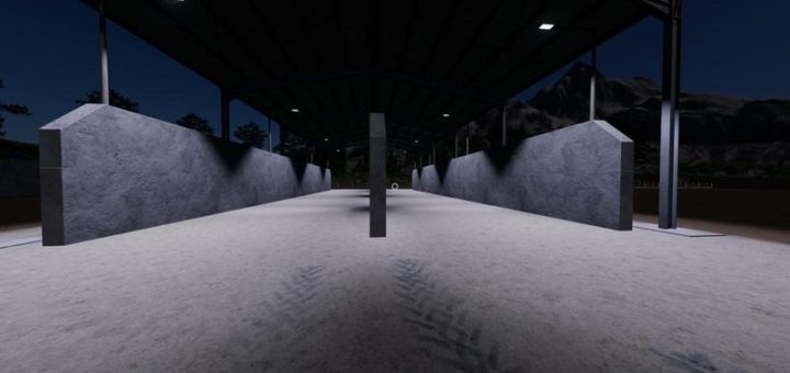 Мод Double Silage Silo Placeable v1.0 Farming Simulator 2019