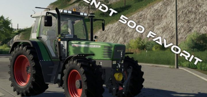 Мод трактор Fendt 500 Favorit FS19