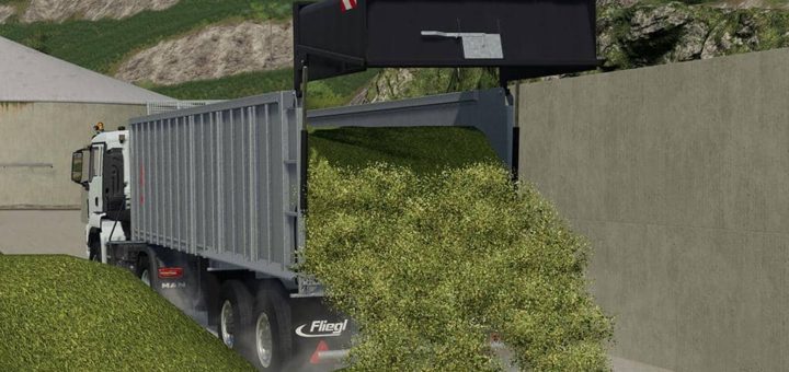 Мод прицеп Fliegl ASS 298 v1.0.0.0 Farming Simulator 2019