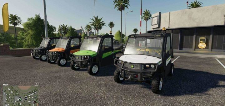 Мод авто John Deere XUV865 M Multicolor v1.0.0.0 FS19