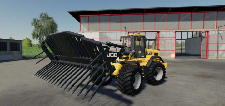 Мод вилы Lizard Silage Fork v1.0.0.0 Farming Simulator 19