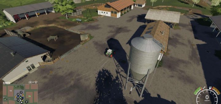 Мод карта Neubrunn Map v1.0.0.0 Farming Simulator 2019