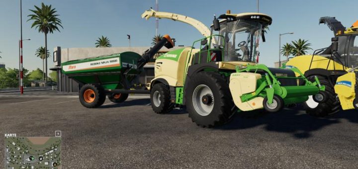 Мод ПАК Stroh Schwad Hacksel Pack v1.0 FS19