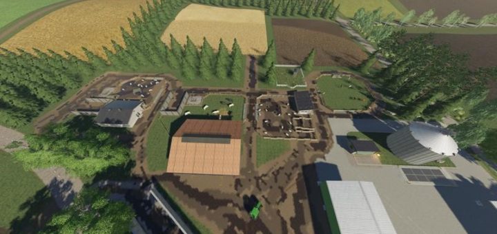 Мод карта Felsbrunn 2019 v1.19 Farming Simulator 2019