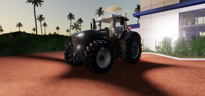 Мод трактор Fend Vario 1000 Black Beauty v1.0 Farming Simulator 2019