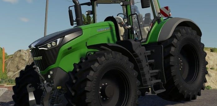 Мод трактор Fendt 1000 Vario V1.0.0.2 Farming Simulator 19