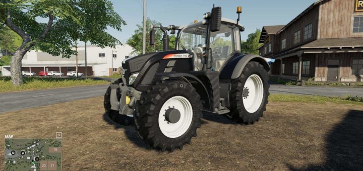 Мод трактор Fendt 700 Vario S4 Customizable v1.0.0.1 FS19