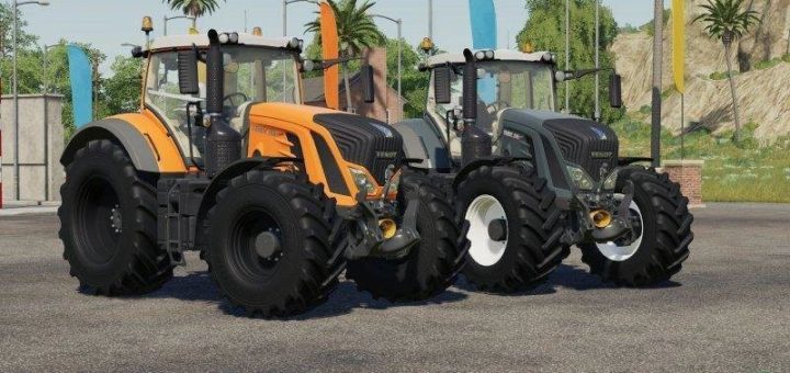 Мод трактор Fendt 900 Vario v1.1.0.0 Farming Simulator 19