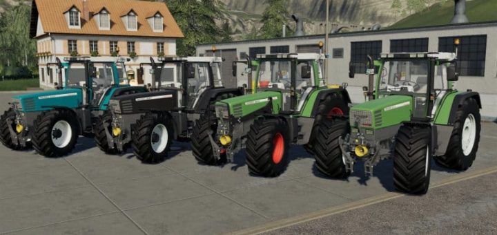 Мод трактор Fendt Favorit 500 Farming Simulator 19