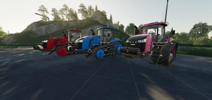 Мод трактор Fendt MT1100 – (MultiColor) v1.0 FS19