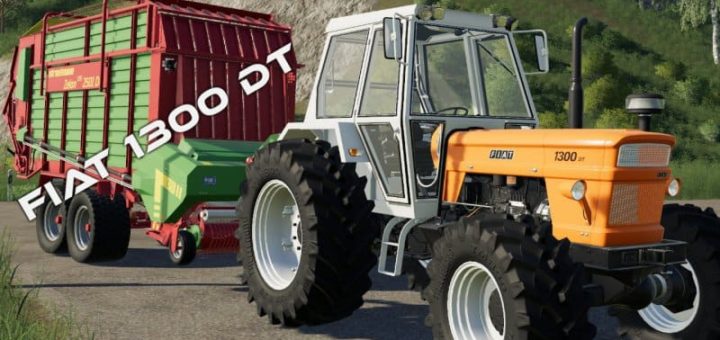 Мод трактор Fiat 1300 DT Farming Simulator 2019