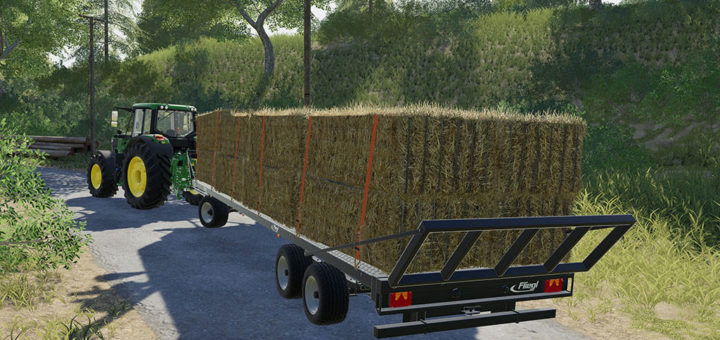 Мод прицеп Fliegl DPW 180 Farming Simulator 2019