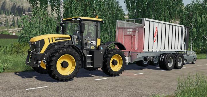 Мод прицеп Fliegl TMK 266 Bull v1.0.0.0 Farming Simulator 19