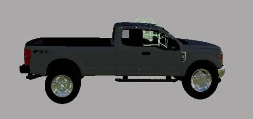 Мод авто Ford F250 LONG TİRES & AXLE 1200HP FS19