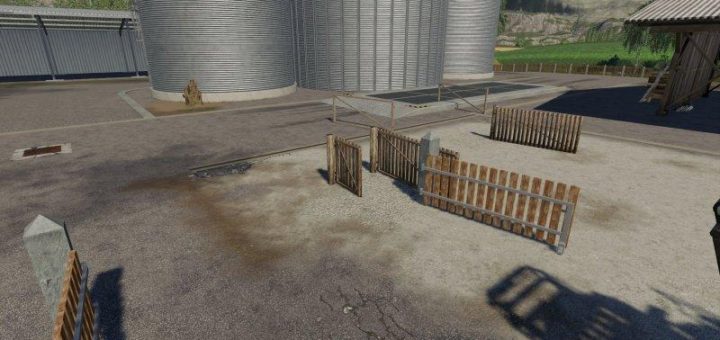 Мод ворота Gates Pleacable v1.0.0.0 Farming Simulator 2019