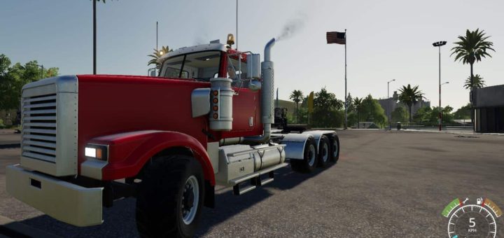 Мод тягач Hulk Semi by Stevie Farming Simulator 19