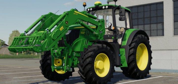 Мод трактор John Deere 6M v1.0.0.0 Farming Simulator 2019
