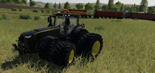 Мод трактор JOHN DEERE BLACK SHADOW V1.0.1.0 FS19