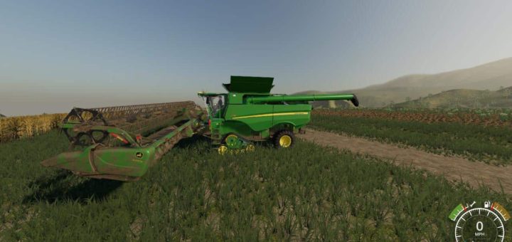 Мод комбайн John Deere S790 VE Pack v1.0 FS19