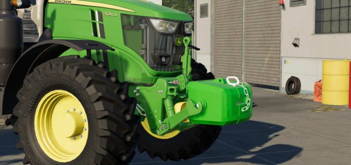 Мод противовес John Deere Weight V1.0 Farming Simulator 19