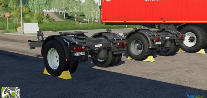 Мод прицеп Krampe KS950 + Dolly v1.2.0 Farming Simulator 2019