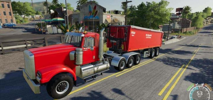 Мод прицеп Krampe KS950 Farming Simulator 2019