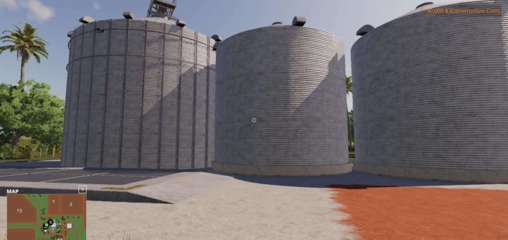 Мод хранилище Large Multi Silo v1.0 Farming Simulator 19