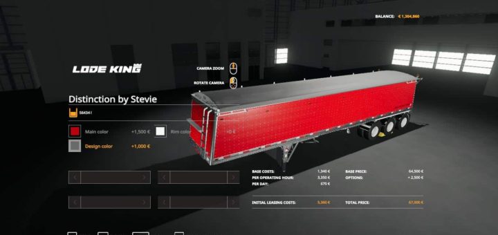 Мод прицеп Lodeking Distinction Farming Simulator 2019