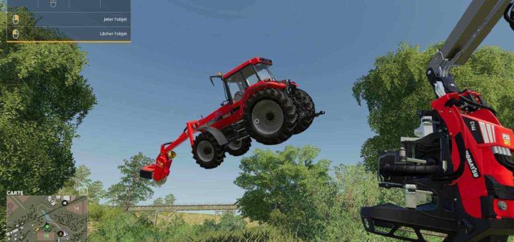 Мод скрипт Mega Strength and pickable distance v0.0.0.1 FS19