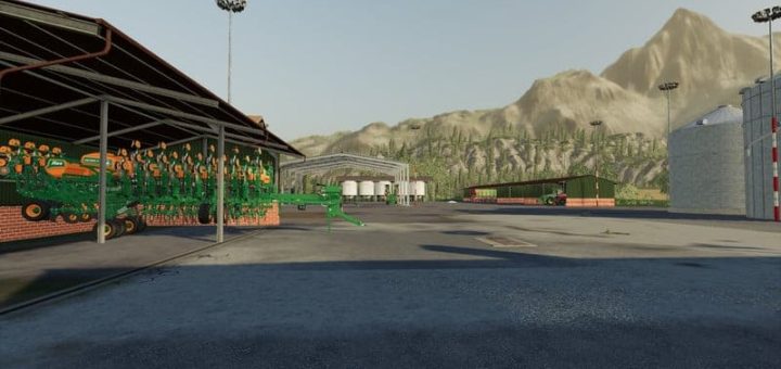 Мод карта Multiplayer Felsbrunn V 1.0 Farming Simulator 2019