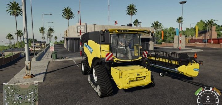 Мод комбайн NEW HOLLAND CR1090 V1.0 FS19