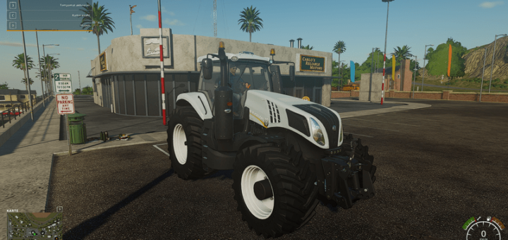 Мод трактор New Holland T8 1.0.0 Farming Simulator 2019