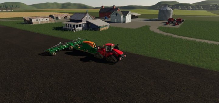 Мод карта Paradis Farms v1.0.0.0 Farming Simulator 19