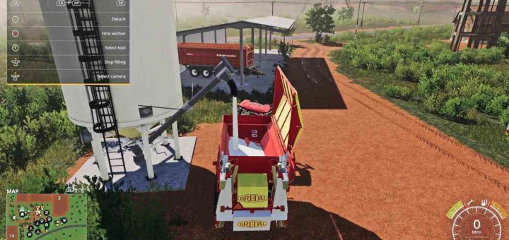 Мод Placeable Lime Station w/Auger v1.0 Farming Simulator 19