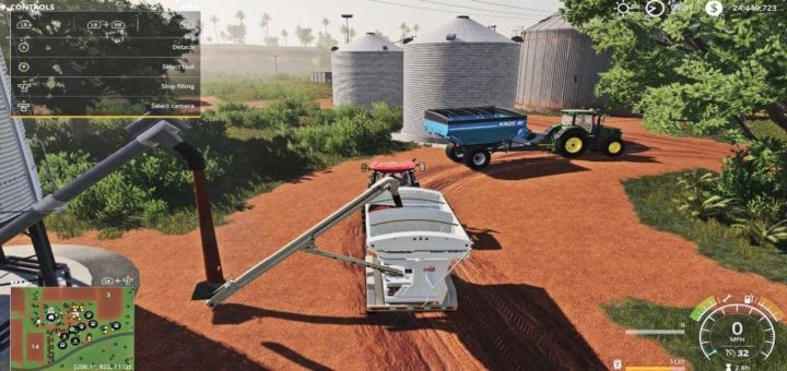 Мод Placeable Seeds Fill Station w/Auger v1.0 FS19