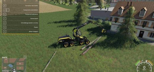Мод Ponsee ScorpionKing 12m Cut v1.0 FS19