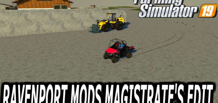 Мод карта Ravenport Map Mod’s Magistrate Edit v1.1 FS19