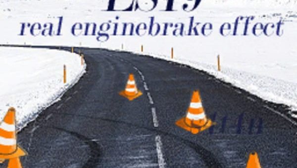 Мод Real engine braking effect V 1.0.0 beta FS19