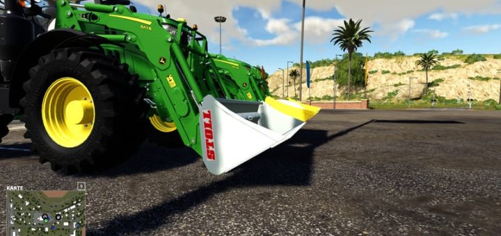 Мод ковш STOLL XL Front Loader Shovel 5000L V 1.0.0.1 FS19
