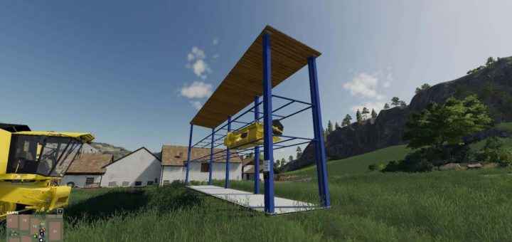 Мод Schneidwerksregal 2019 v1.0 FS19