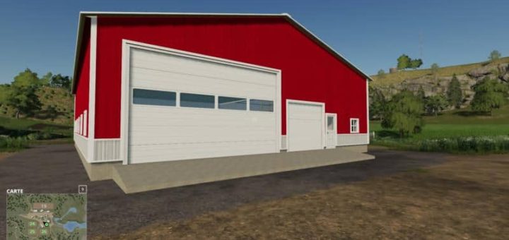 Мод Shed with doors v1.0 Farming Simulator 2019