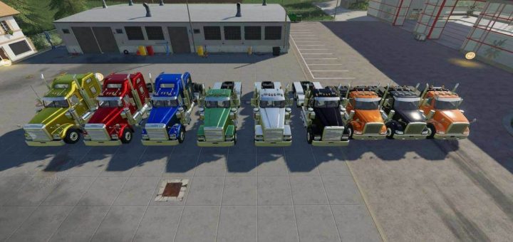 Мод ПАК Trucks Gamling Edition v1.0.0.0 Farming Simulator 19
