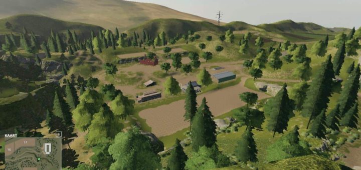Мод карта US map v1.00 Farming Simulator 2019