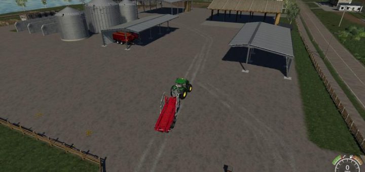 Мод карта VOLKSBRUNN MAP V1.1 Farming Simulator 2019