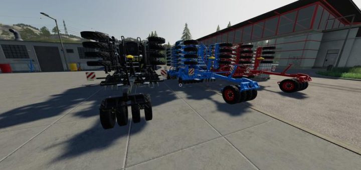 Мод сеялка Vaderstad Rapid600S – MultiFruit – MultiColor v1.0 FS19