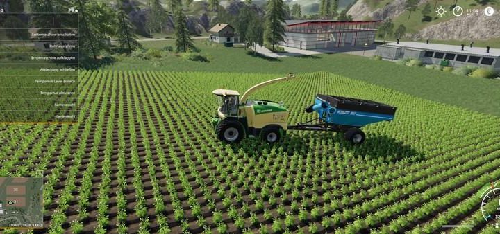 Мод прицеп Wagon 1051 for the Hachseln, All Fruit v1.1 FS19