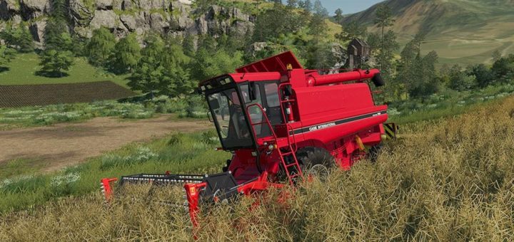 Мод комбайн CASEIH 1660 V1.0.0.0 Farming Simulator 2019