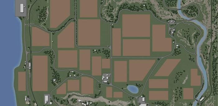 Мод карта FELSBRUNN MAP FOR EDIT V1.0 Farming Simulator 19