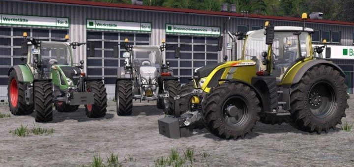 Мод трактор FENDT 700 VARIO SCR MR V1.1.0.0 Farming Simulator 2017