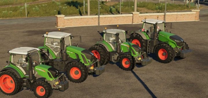 Мод противовесы FENDT WEIGHT PACK V1.0 Farming Simulator 19